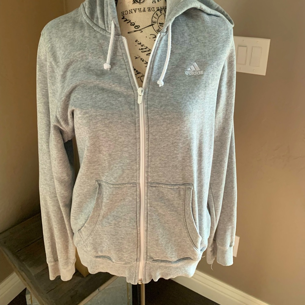 Adidas Zip Up Hoodie